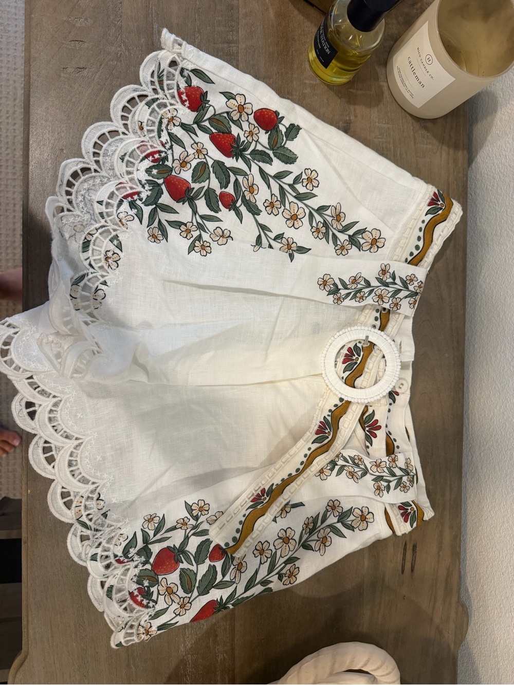 FARM Rio Fruit Linen Shorts - Picture 4 of 5